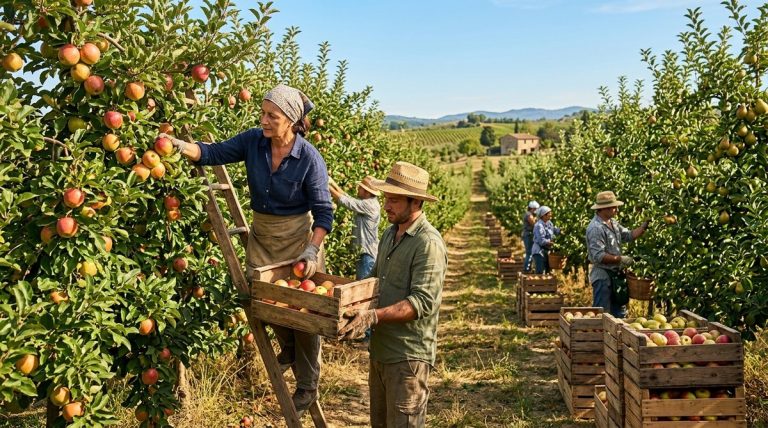 Fruit Picking & Seasonal Farm Jobs in Europe - Harvest Workers in Orchard